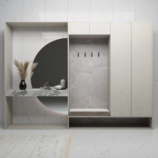 Керамогранит Buono Ceramica Queen Golden Glossy Carving арт. QVL4633GC (60x120) карвинг